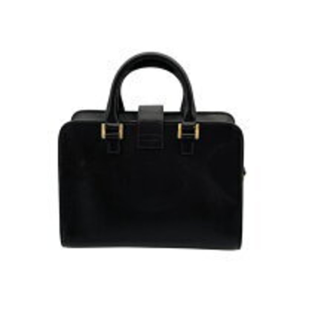 Saint Laurent Black Shoulder Leather Cabas Baby Bag - Picture 3 of 10